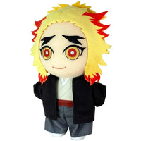 Demon Slayer the Movie: Mugen Train - Casual Senjuro Rengoku Plush (8") - Gre...- Image 3