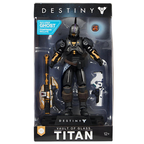 Destiny - Amduat Ink Shader With Helm Of Saint-14 Helmet Vault of Glass Titan Action Figure (6.75