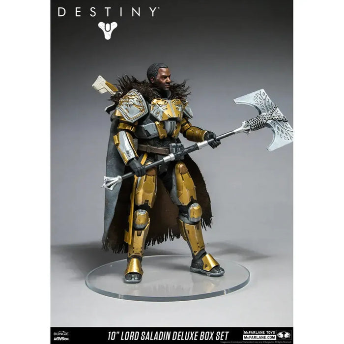 Destiny - Lord Saladin of the Iron Lords Deluxe Action Figure (10") - McFarlane Toys