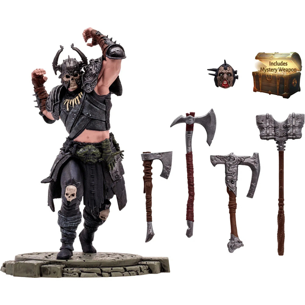 Diablo IV - Death Blow Barbarian with Mystery Weapon Action Figure (6") - McFarlane Toys