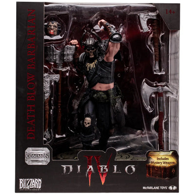 Diablo IV - Death Blow Barbarian with Mystery Weapon Action Figure (6