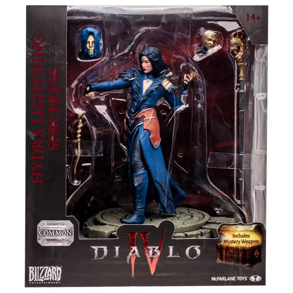Diablo IV Hydra Lightning Sorceress with Weapon Action Figure — Poggers
