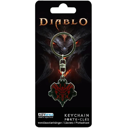 Diablo - The Lord of Terror Keychain (1.5", Metal) - ABYstyle