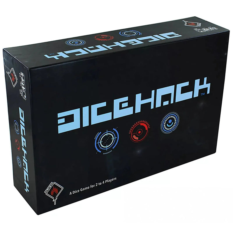 Dicehack - Dice-Based Math Board Game for Family, Adults, and Children (2-4 Players, Ages 13+) - WildFire
