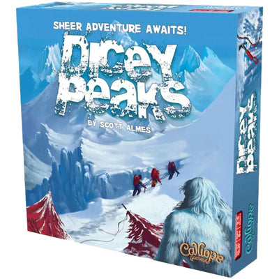 Dicey Peaks: Sheer Adventure Awaits! - Dice-Based Adventure Board Game for Family, Adults, and Children (1-4 Players, Ages 8+) - Calliope Games