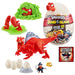 Dino Island - Mega Dino Egg Mystery Dinosaur Toy Figure Blind Bag (Dinosaur Color Will Vary) - Zuru Smashers