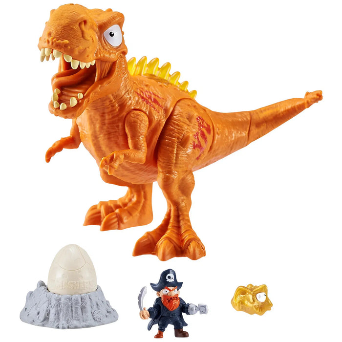Dino Island - Mega Dino Egg Mystery Dinosaur Toy Figure Blind Bag (Dinosaur Color Will Vary) - Zuru Smashers
