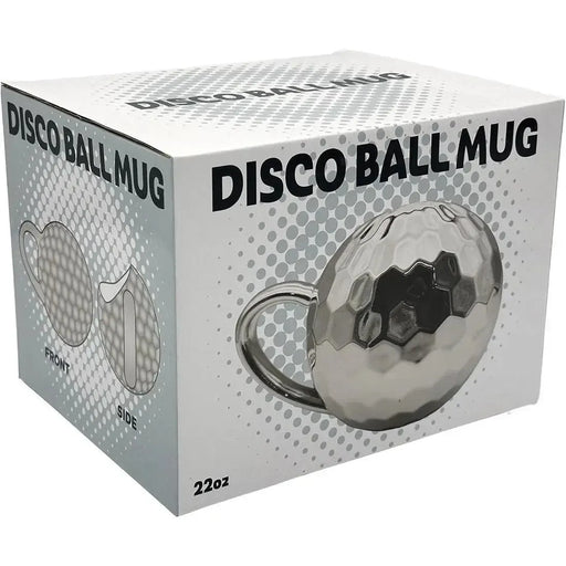 Disco Ball Sculpted Mug Gag Gift (Ceramic, 22 oz.) - Island Dogs