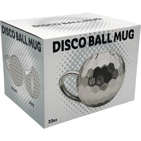 Disco Ball Sculpted Mug Gag Gift (Ceramic, 22 oz.) - Island Dogs