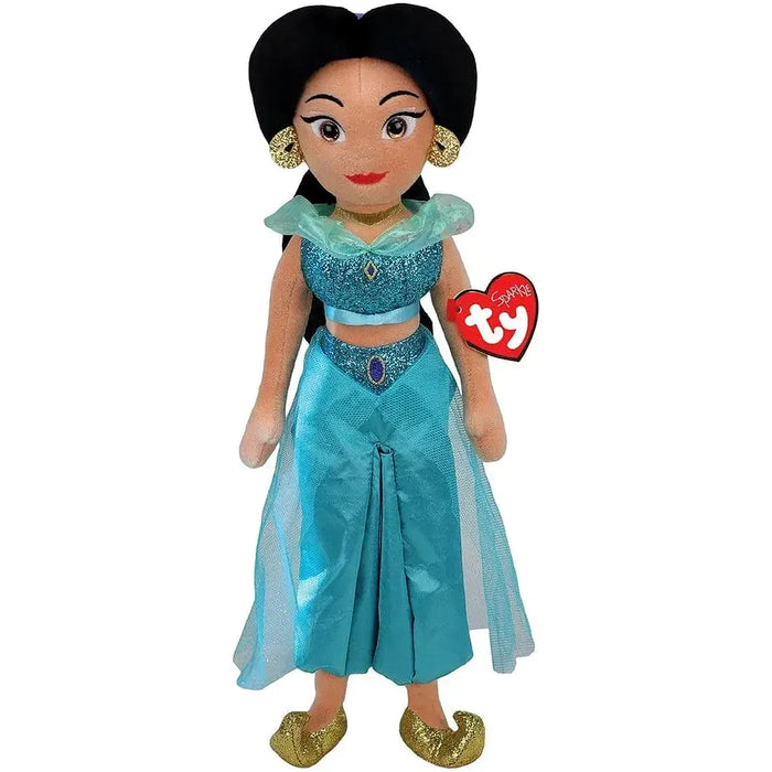 Disney [Aladdin] - Princess Jasmine Plush Doll (15") - Ty - Sparkle Beanie Buddies Series