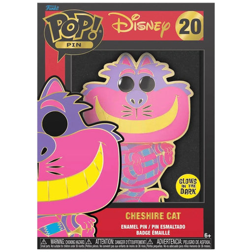 Disney [Alice in Wonderland] - Cheshire Cat Pin Badge (Glows in the Dark, Enamel) - Funko - Pop! Pin Series (20)