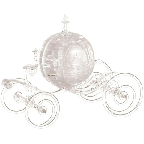 Disney [Cinderella] - Clear Cinderella's Carriage Figure 3D Crystal Puzzle (Translucent) - University Games - Bepuzzled Series
