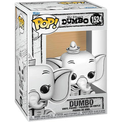Disney [Dumbo] - Dumbo Sketched Deco Vinyl Figure (3.5") - Funko - Pop! Series (#1524) - (2024)