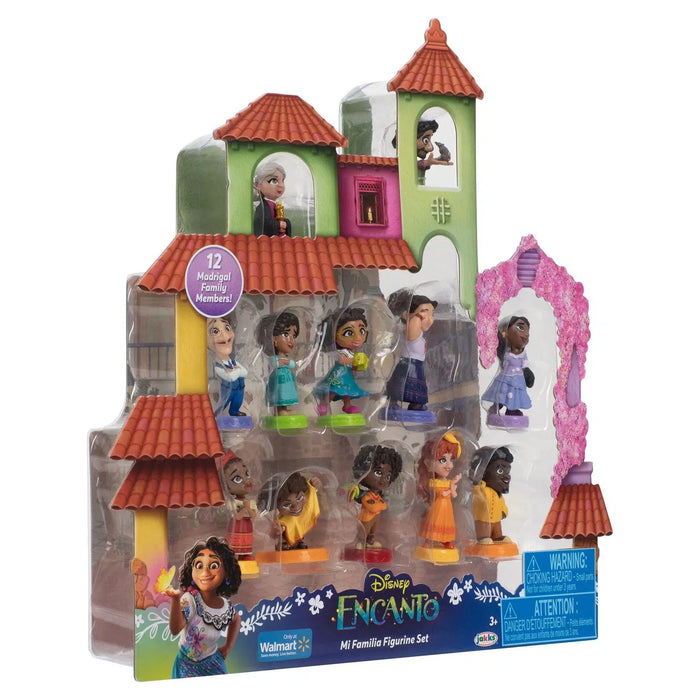 Disney [Encanto] - Mi Familia Figure Set (12-Pack) - Jakks Pacific - Walmart Exclusive Edition