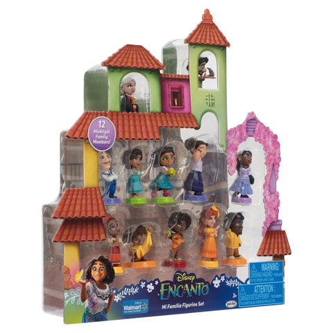 Disney [Encanto] - Mi Familia Figure Set (12-Pack) - Jakks Pacific - Walmart Exclusive Edition