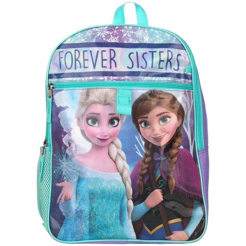 Disney Frozen - Forever Sisters Youth 5-Piece Backpack Set - Bioworld - Image 2