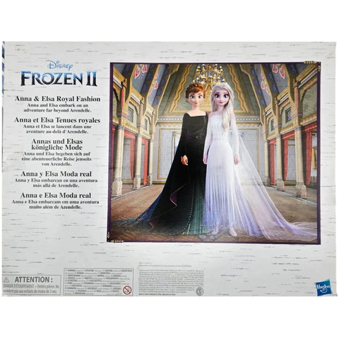Disney [Frozen II] - Anna & Elsa Royal Fashion Doll Set - Hasbro - (2020)