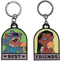 Disney: Lilo & Stitch - Best Friends Keychain Set - Bioworld- Image 2