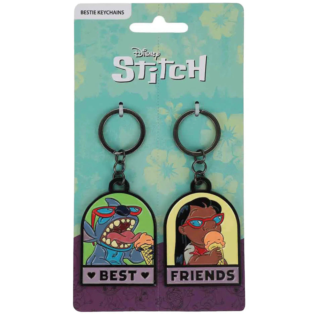 Disney: Lilo & Stitch - Best Friends Keychain Set - Bioworld