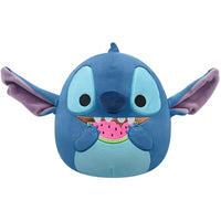 Disney [Lilo & Stitch] - Stitch Eating Watermelon Plush (8") - Jazwares - Squ...- Image 1