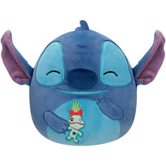 Disney [Lilo & Stitch] - Stitch Holding Scrump Plush (8") - Jazwares - Squishmallows Series