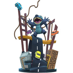 Disney [Lilo & Stitch] - Stitch Visits San Francisco Diorama Figure (8") - Quantum Mechanix (QMx) - Q Fig Max Series (#103) - (2021)