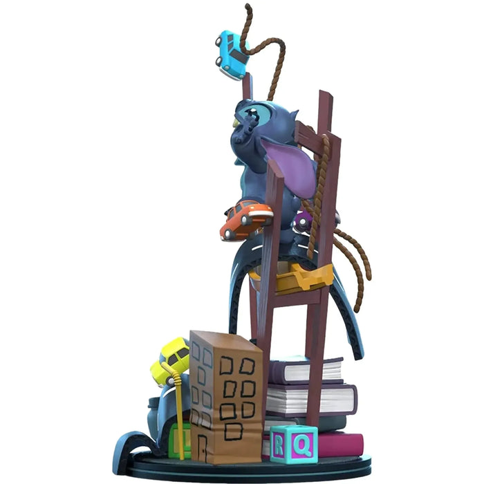 Disney [Lilo & Stitch] - Stitch Visits San Francisco Diorama Figure (8") - Quantum Mechanix (QMx) - Q Fig Max Series (#103) - (2021)