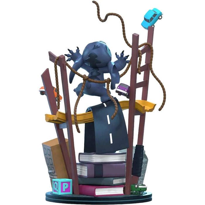 Disney [Lilo & Stitch] - Stitch Visits San Francisco Diorama Figure (8") - Quantum Mechanix (QMx) - Q Fig Max Series (#103) - (2021)