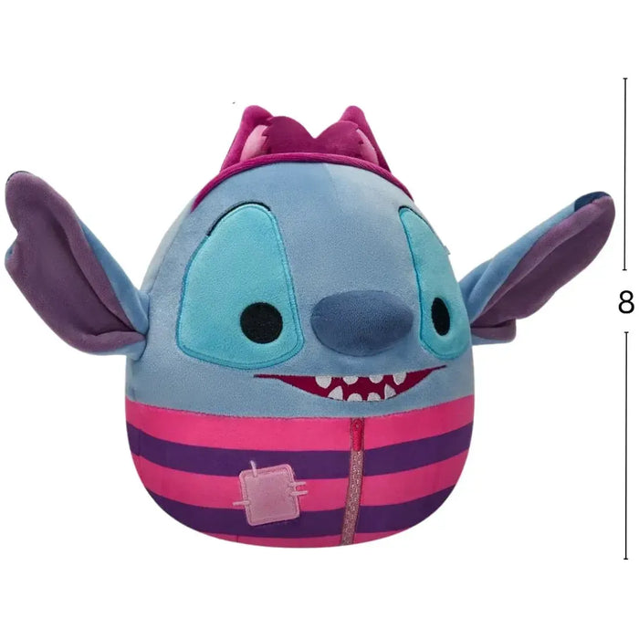 Disney [Lilo & Stitch x Alice in Wonderland] - Stitch in Cheshire Cat Costume Plush (8") - Jazwares - Squishmallows Series