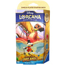 Disney Lorcana TCG [Into the Inklands] - Plenty of Pluck Starter Deck (Ruby & Sapphire) - Ravensburger