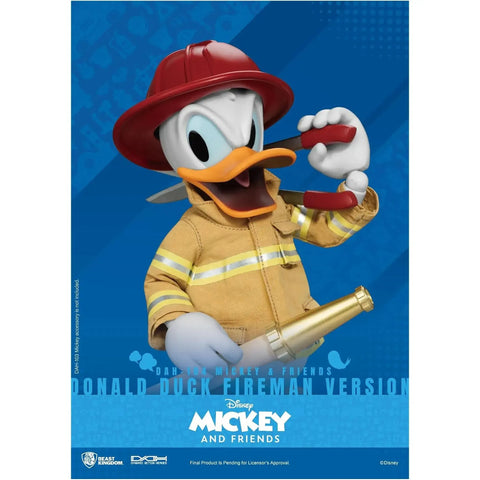Disney [Mickey & Friends] - Donald Duck Fireman Version Action Figure (6.75