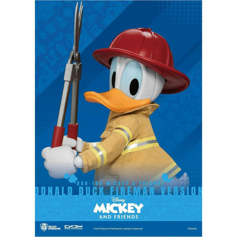 Disney [Mickey & Friends] - Donald Duck Fireman Version Action Figure (6.75