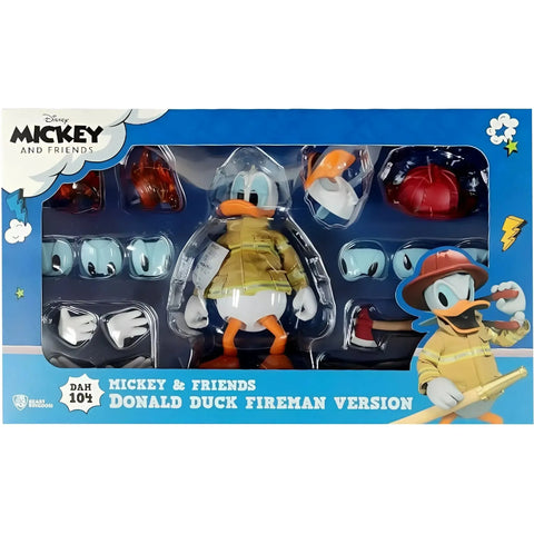 Disney [Mickey & Friends] - Donald Duck Fireman Version Action Figure (6.75