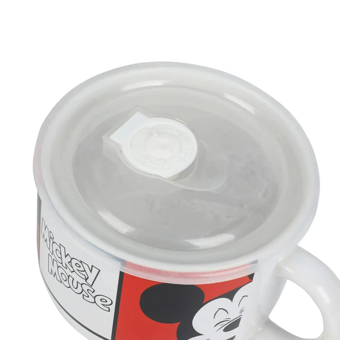 Disney - Mickey Mouse Ceramic Soup Mug with Lid (20 oz.) - Bioworld - (2023)