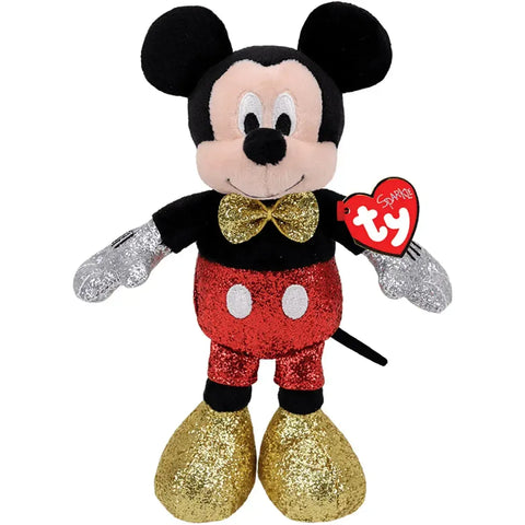 Disney [Mickey Mouse & Friends] - Red Sparkle Mickey Mouse Plush (13