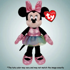 Disney [Mickey Mouse & Friends] - Small Ballerina Sparkle Minnie Mouse Plush (8") - Ty - Sparkle Series