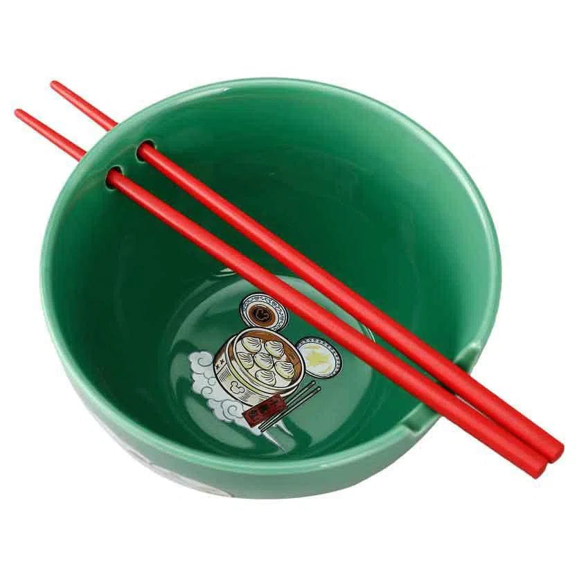 Disney - Mickey Mouse Ramen Bowl with Chopsticks (Ceramic, 20 oz.) - Bioworld