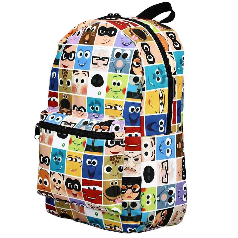 Disney - Pixar Character Tiles Backpack (All Over Print) - Bioworld