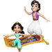 Disney Princess - Aladdin & Jasmine Magic Carpet Ride Figure Set (5") - Hasbro - Poseable Comic Collection Series, Target Exclusive