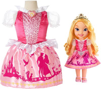 Disney Princess - Aurora Toddler Doll & Girl Dress Gift Set (77010)