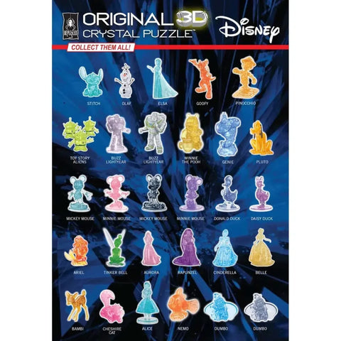 Disney [Sleeping Beauty] - Purple Maleficent Figure 3D Crystal Puzzle (Translucent) - University Games - Bepuzzled Series