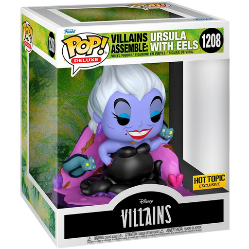 Disney [The Little Mermaid] - Ursula with Eels Figure - Funko - Deluxe Villains Assemble Series (1208)