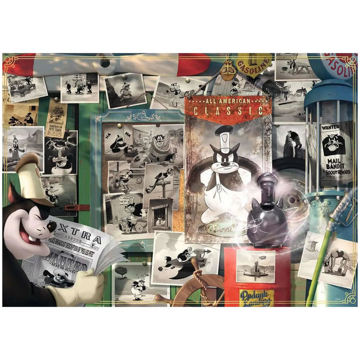 Disney [Villainous] - Artwork of Pete Jigsaw Puzzle (1000 Pieces) - Ravensburger - (2024)