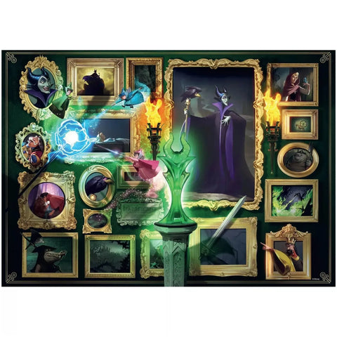 Disney: Villainous [Sleeping Beauty] - Maleficent Jigsaw Puzzle (1000 Pieces) - Ravensburger - (2024) - Image 2