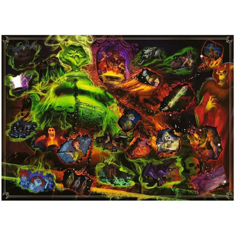 Disney: Villainous [The Black Cauldron] - The Horned King Jigsaw Puzzle (1000 Pieces) - Ravensburger