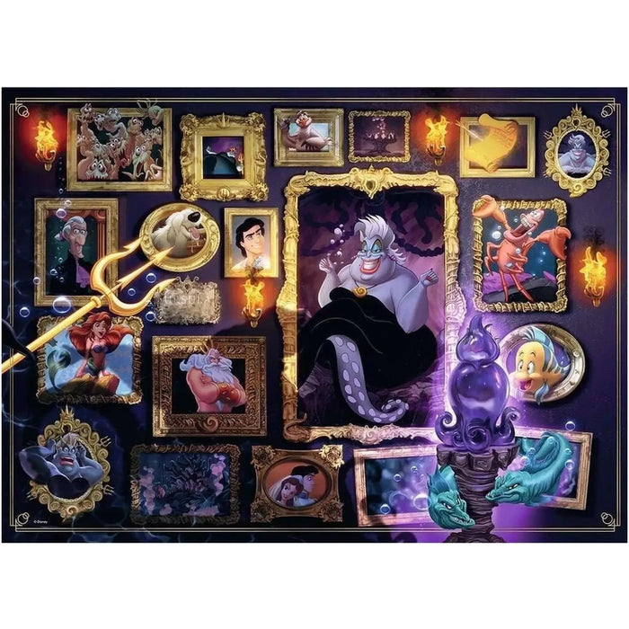Disney: Villainous [The Little Mermaid] - Ursula Jigsaw Puzzle (1000 Pieces) - Ravensburger - (2024)