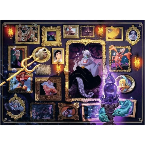 Disney: Villainous [The Little Mermaid] - Ursula Jigsaw Puzzle (1000 Pieces) - Ravensburger - (2024) - Image 2