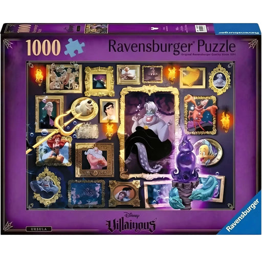 Disney: Villainous [The Little Mermaid] - Ursula Jigsaw Puzzle (1000 Pieces) - Ravensburger - (2024)