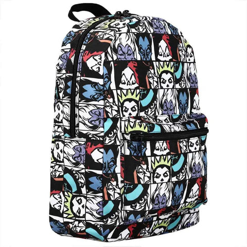 Disney - Villains Character Tiles Backpack (All Over Print) - Bioworld