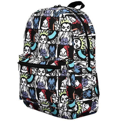Disney - Villains Character Tiles Backpack (All Over Print) - Bioworld
